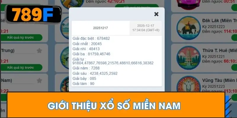 Giới thiệu xổ số Miền Nam